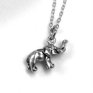 Tiny Elephant Charm Necklace
